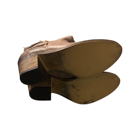 Steven By Steve Madden Patchwork Western leather Boots - Picture 5 of 6